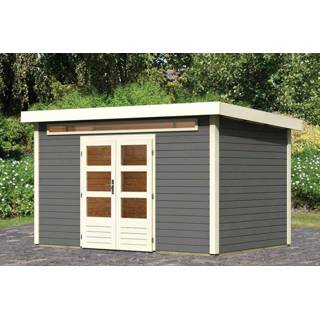 👉 Tuinhuisje Woodfeeling | Tuinhuis Kandern 7 Terragrijs 4010090829913