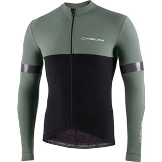 👉 Shirt active wielershirt NALINI met lange mouwen New Warm Reflex fietsshirt mouwen, voor 8056516201570