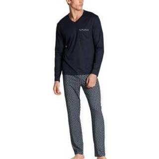 👉 Pyjama small mannen blauw Calida Relax Swiss Edition * Actie