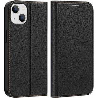 👉 Flipcase zwart Dux Ducis Skin X2 iPhone 14 Flip Case - 6934913034477