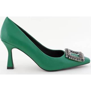 👉 Groen leer vrouwen Bibi Lou pumps 657Z10VK