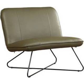👉 Leren stock fauteuil smile 80 205 groen, groen leer, groene stoel