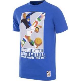 👉 Poster blauw COPA Football - Italië World Cup 1934 T-Shirt