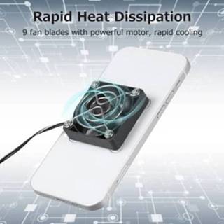 Mobile Phone Heat Dissipation Fan Smartphone Tablet Radiator Mini Portable Design Fast Cooling with 4 Suction Cups C12516 Smartphone 5cm Mobile Phone Heat Dissipation Fan Tablet Radiator Mini Portable Design Fast Cooling with 4 Suction Cups