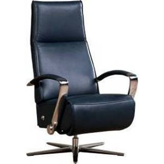 👉 Relaxfauteuil blauw blauwe leer Leren idol 567 blauw, leer, stoel 8719128963174