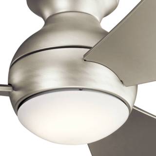 👉 Plafondventilator nikkel LED Sola, IP23