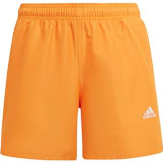 👉 Zwemshort jongens oranje Adidas Classic Badge Of Sport 4065423140036