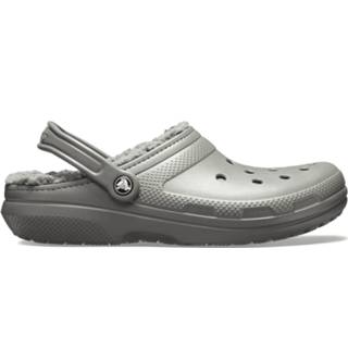 Instappers grijs Crocs Classic Lined Clog Instapper Senior