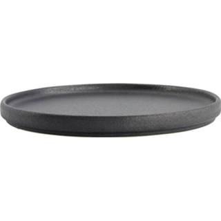 👉 Bord zwart ronde borden Tokyo Design Studio - Yuzu Black Rond 40,5x12,7x3,5cm 8719323503694