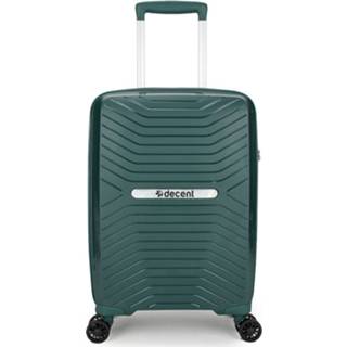 👉 Spinner donkergroen Dark Green polypropyleen cross-one Decent Handbagage 55 cm 8720512161250