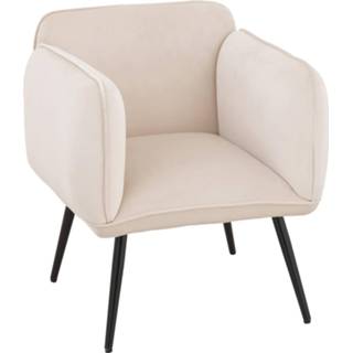 👉 Fauteuil textiel onderhoudsproducten stof landelijk roze J-Line Ilja 5400924250553