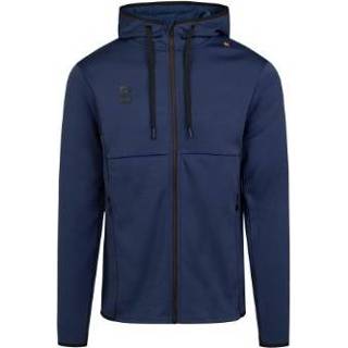 👉 Trainingsjack Robey - Off Pitch Scuba Full-Zip Hooded Navy