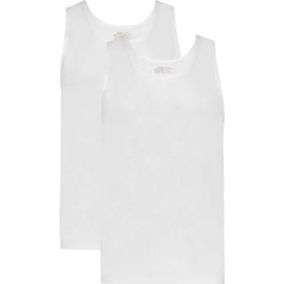 👉 Singlet zwart XXL mannen wit Ten Cate Basics Heren 2-Pack - 32298 8711665827216