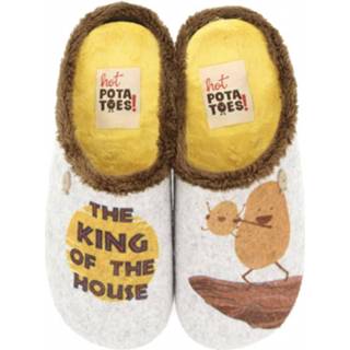 👉 Pantoffels mannen grijs Hot Potatoes Clogh 67579 Grijs-35 8445413125582 8445413125605