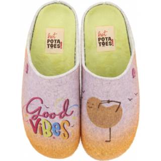 👉 Pantoffels vrouwen grijs Hot Potatoes Baldoyle 67079 Grijs-37 8445413118935