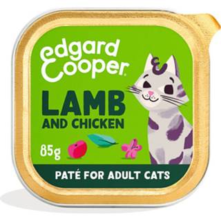 👉 Kattenvoer active Edgard&Cooper Pate Lam - Kip 85 gr 5407009641138