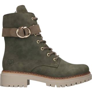 👉 Veterboots groen active Rieker Veterboot 4060596920010