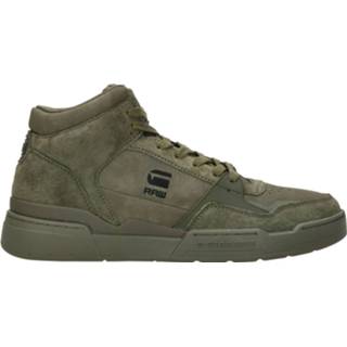 👉 Veterboots groen veters laag kunststof textiel active suedelook G-Star Veterboot 8720656138439