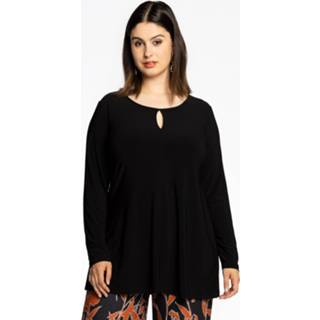 👉 Tuniek zwart flare split DOLCE 38/40 black