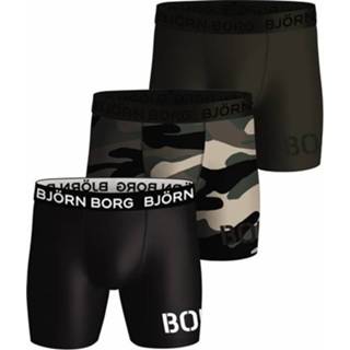 👉 Bjorn Borg Boxershorts Performance 3-pack camouflage
