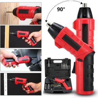 👉 Schroevendraaier unisex 4.8V 600mAh Li-Ion Electric Screwdriver 4.5N.m Hand Drill