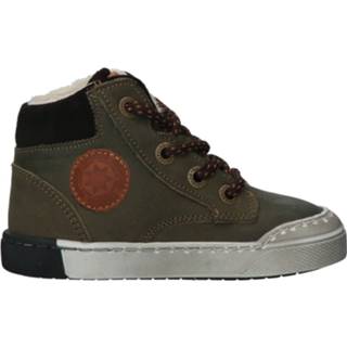 👉 Veterboots groen veters plat kunststof textiel active leer Develab Veterboot 8720635000054