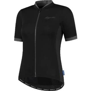 Wielershirt m vrouwen zwart Rogelli Essential Korte Mouw wieler shirt da