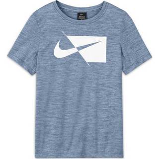 Sportshirt jongens blauw kinderen Nike Core Big Kids jo