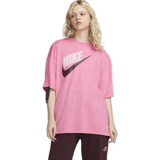 👉 Sportshirt m vrouwen roze Nike W NSW SS TOP DNC da