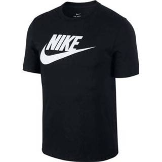 👉 Sportshirt s mannen zwart Nike Icon futura Tee he