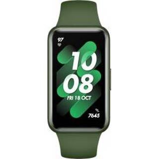 👉 Activiteitstracker groen Huawei Band 55029075 AMOLED Polsband activiteitentracker 3,73 cm (1.47 ) 6941487257652