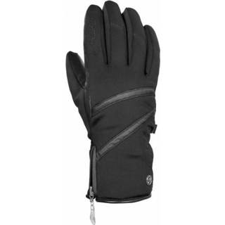 👉 Handschoenen vrouwen zwart Reusch Lore Stormbloxx da vinger ski