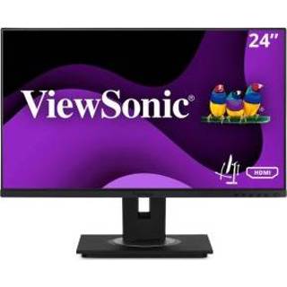 👉 Zwart Viewsonic VG Series VG2448a 61 cm (24 ) 1920 x 1080 Pixels Full HD LED