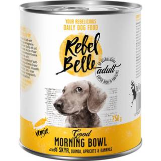 👉 Honden voer Rebel Belle Adult Good Morning Bowl – vegetarisch Hondenvoer 6 x 750 g 4062911021051 4062911021235