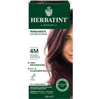 👉 Haarkleuring gel gezondheid Herbatint Haarverf - 4M Mahony Kastanje 8016744803823