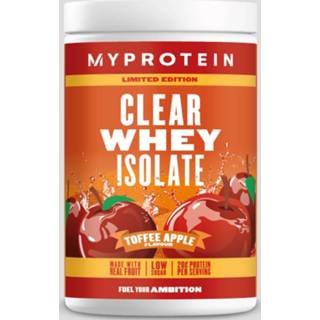 👉 Toffee mannen Apple Clear Whey Isolate - Toffee-appelsmaak 20servings