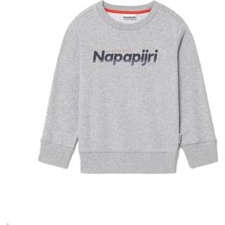 Sweater jongens midden grijs Napapijri Baloy casual