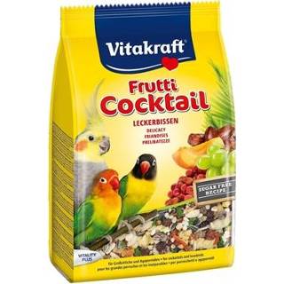 👉 Fruitcocktail stof Vitakraft parkiet / agapornis fruit cocktail delicacy fruits nuts 250 GR 4008239586643