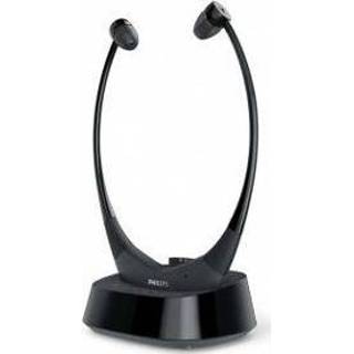 👉 Hoofdtelefoon Philips TAE8005BK/10 hoofdtelefoon/headset Bedraad en draadloos Hoofdtelefoons In-ear, Onder kin Zwa 4895229112223