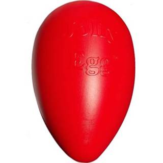 👉 Plastic rood Jolly egg hondenspeelgoed 30 CM