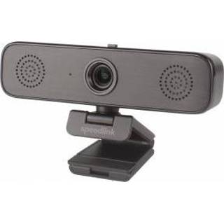 👉 Webcam zwart Speedlink AUDIVIS Conference 1080p FullHD - Black 4027301744019