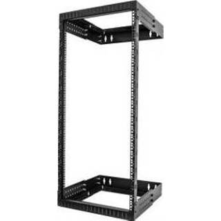 👉 StarTech.com 24U 19 Wandmonteerbare Server Rack, Verstelbare diepte 12-20 2 Post Open Frame