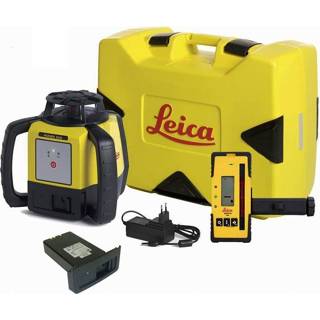 👉 Active Leica Rugby 610 Zelfnivellerende incl. handontvanger laser set in koffer 7640110696958