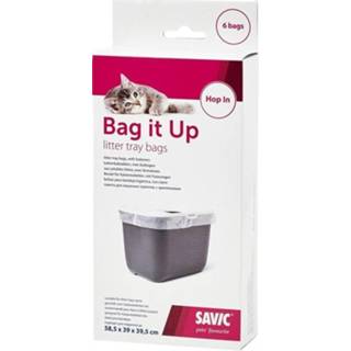 👉 Kattenbakzak kunststof Savic bag it up voor hop in kattenbak 58,5X39X39,5 CM 5411388335403