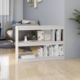 👉 Boekenkast grenenhout active Boekenkast/kamerscherm 100x30x71,5 cm massief 8720286609088