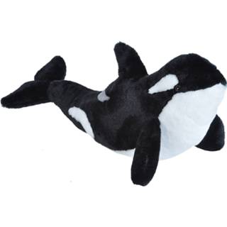 👉 Pluche dier kinderen dieren knuffels Orka van 30 cm