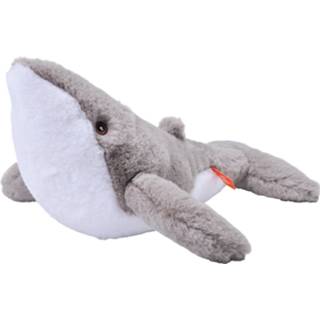 👉 Knuffel pluche kinderen dieren Eco-kins bultrug walvis van 30 cm