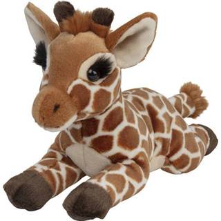 👉 Pluche dier kinderen baby's dieren knuffels Baby giraffe van 33 cm