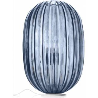 👉 Tafel lamp blauw grijs Foscarini - Plass media tafellamp met dimmer 6095821330348