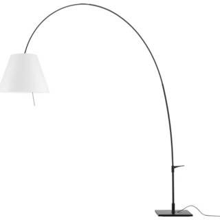 👉 Vloer lamp zwart vrouwen Luceplan - Lady Costanza met dimmer vloerlamp